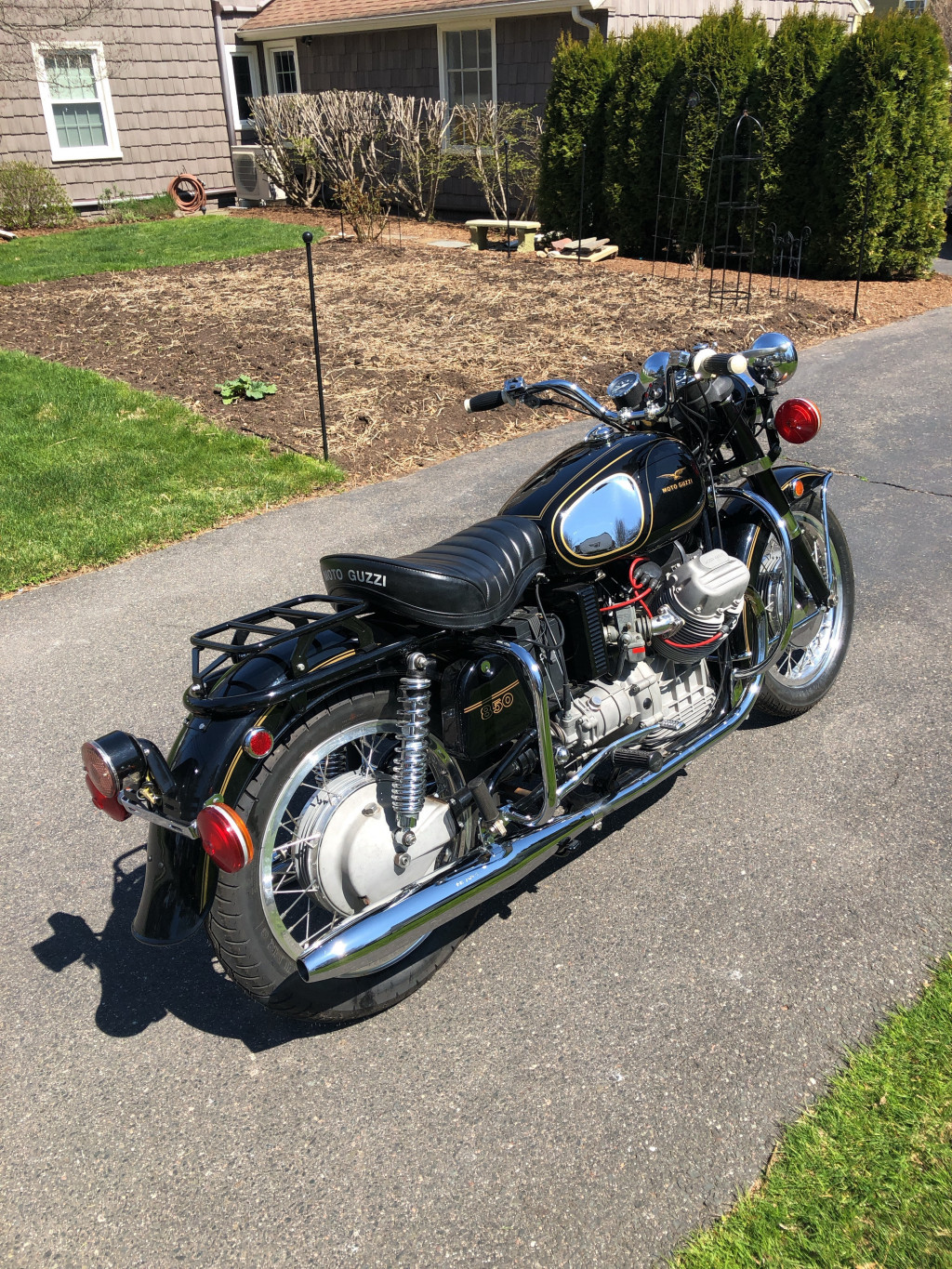 Tony Bivona's restored Eldorado, including a replacement wire harness that I built for him.