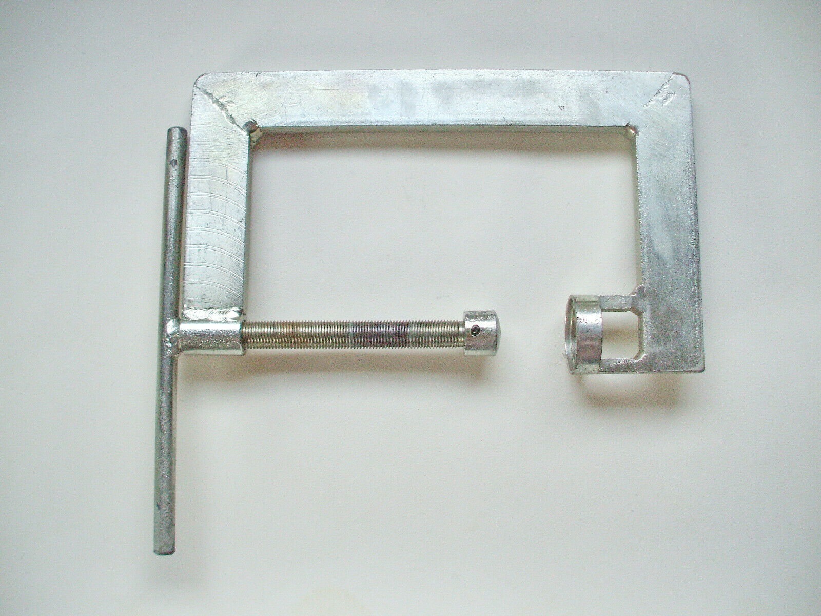 Moto Guzzi factory valve spring compressor tool.