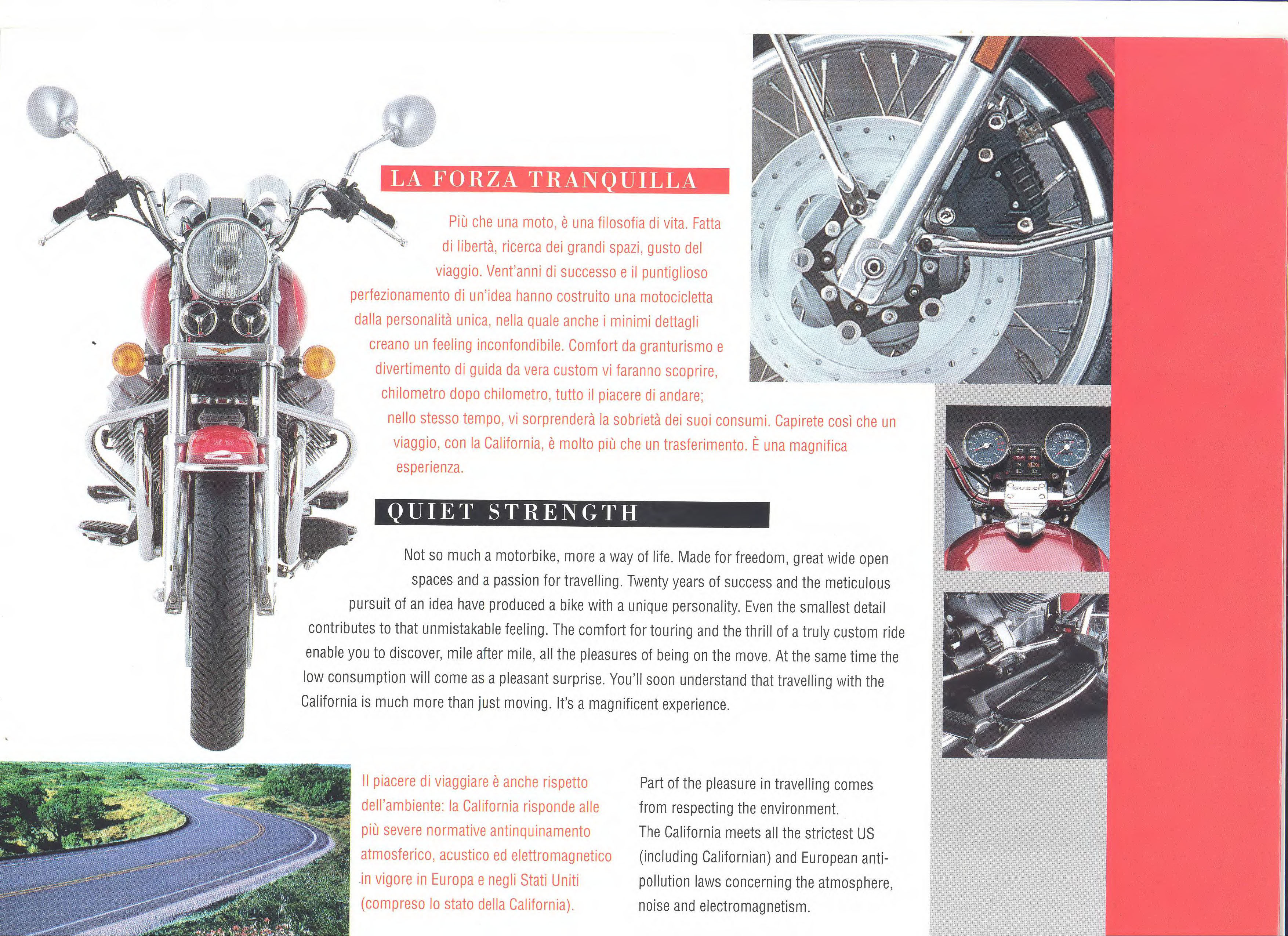 Moto Guzzi factory brochure: California 1100