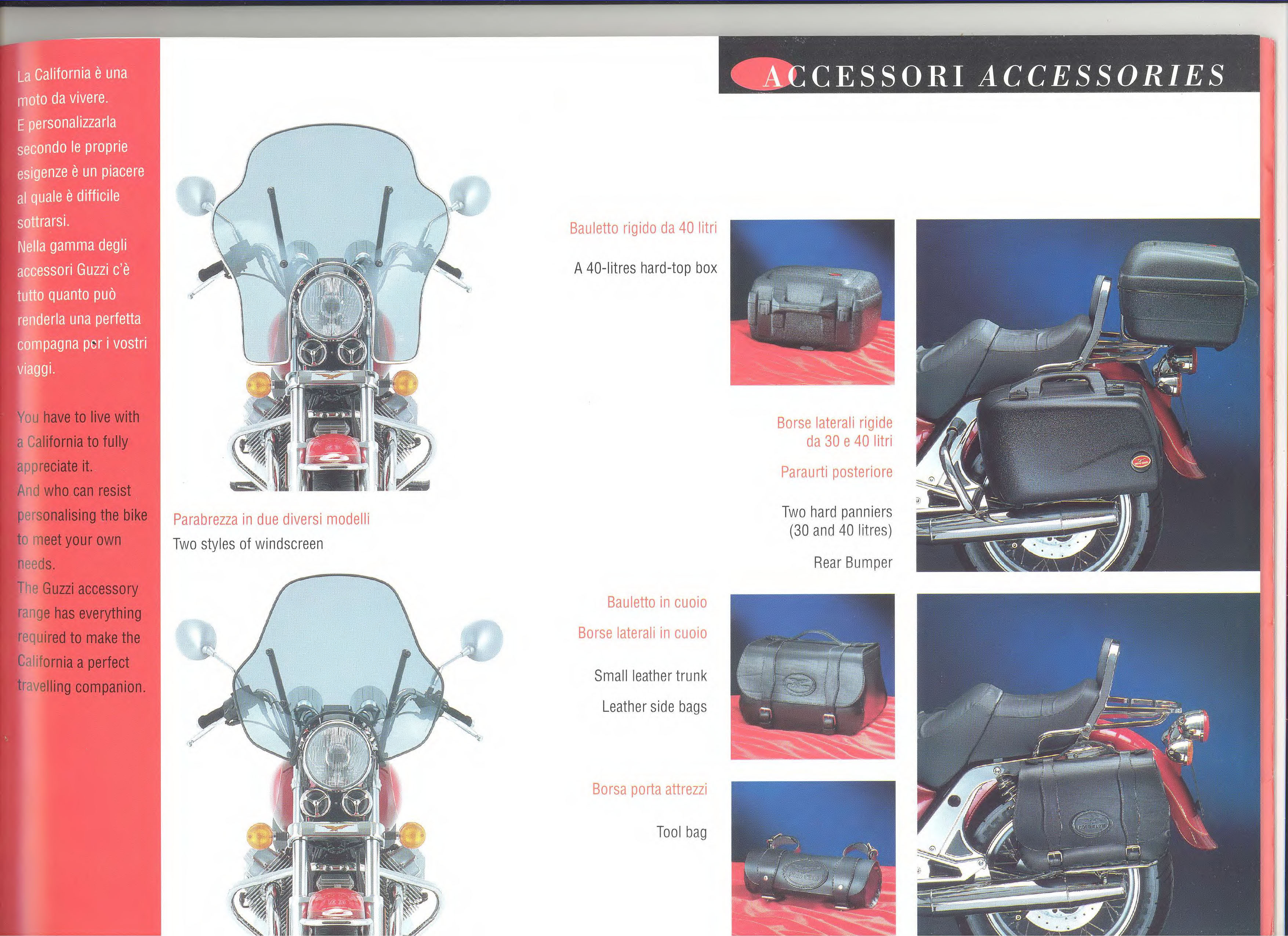 Moto Guzzi factory brochure: California 1100