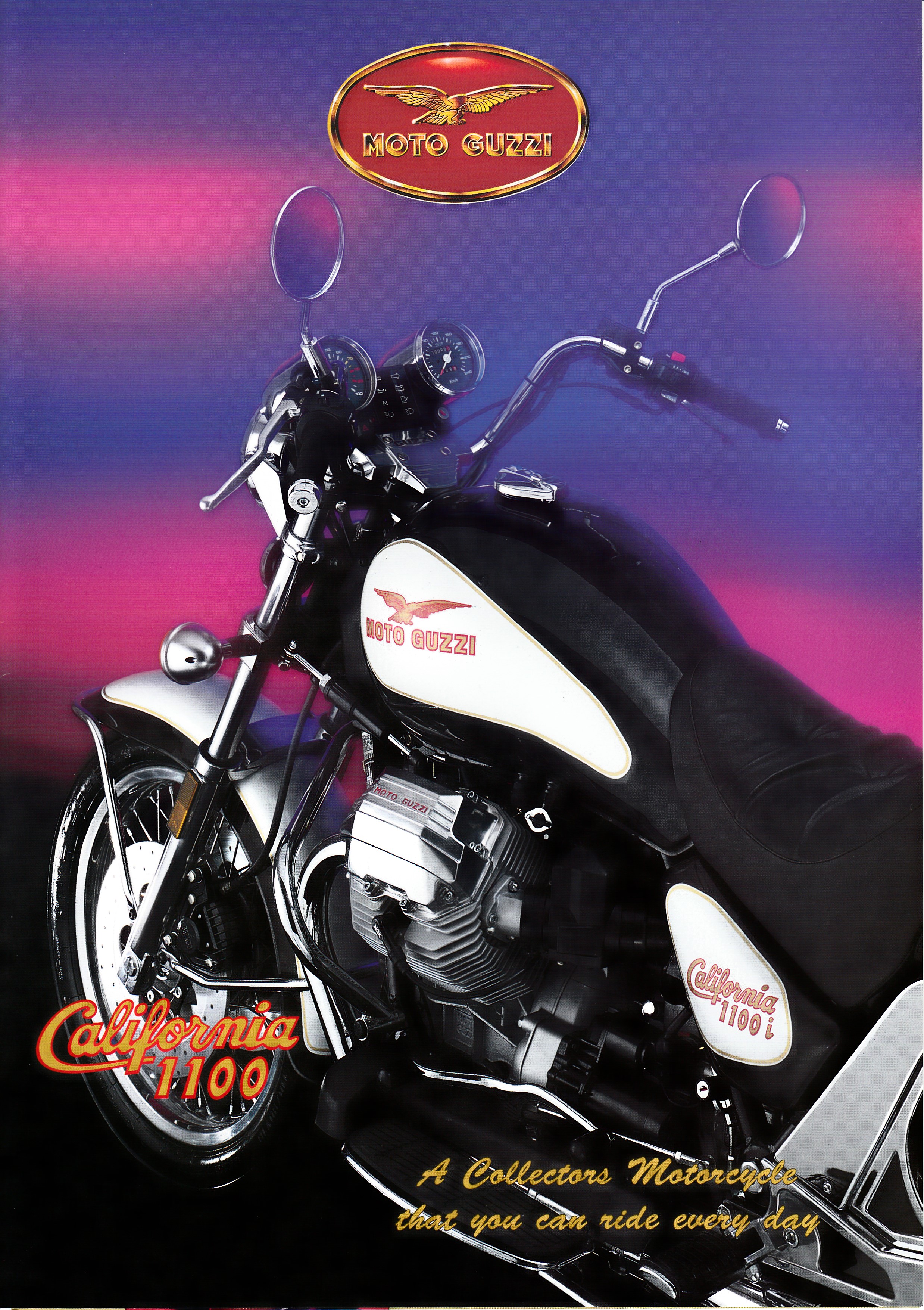 Moto Guzzi factory brochure: California 1100