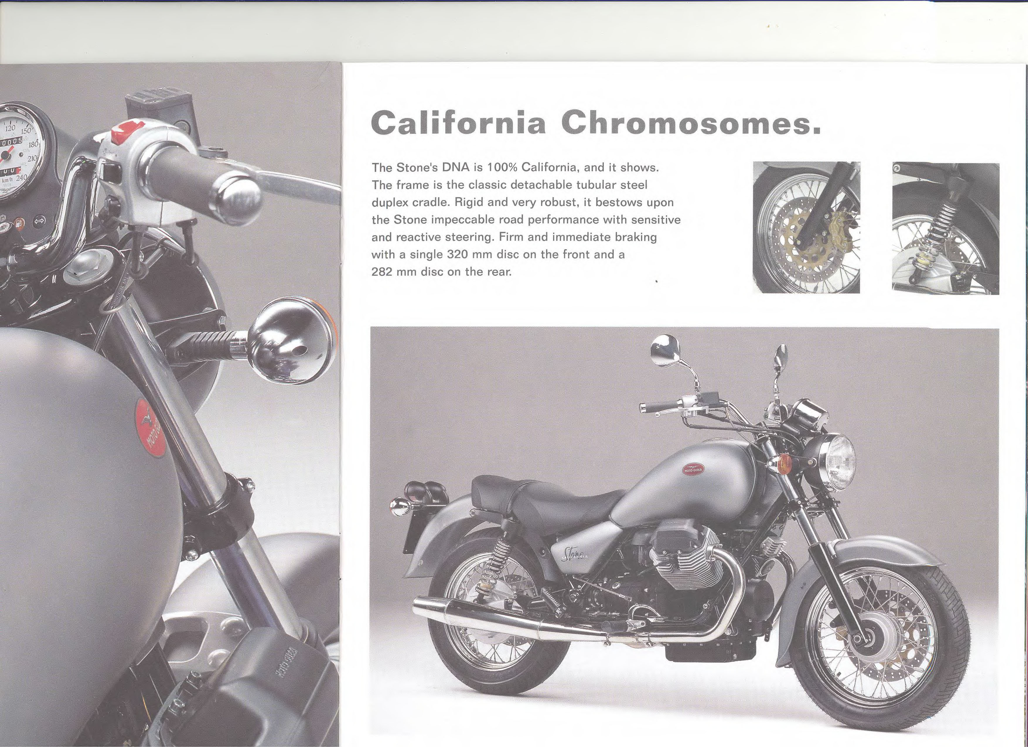 Moto Guzzi factory brochure: California Stone