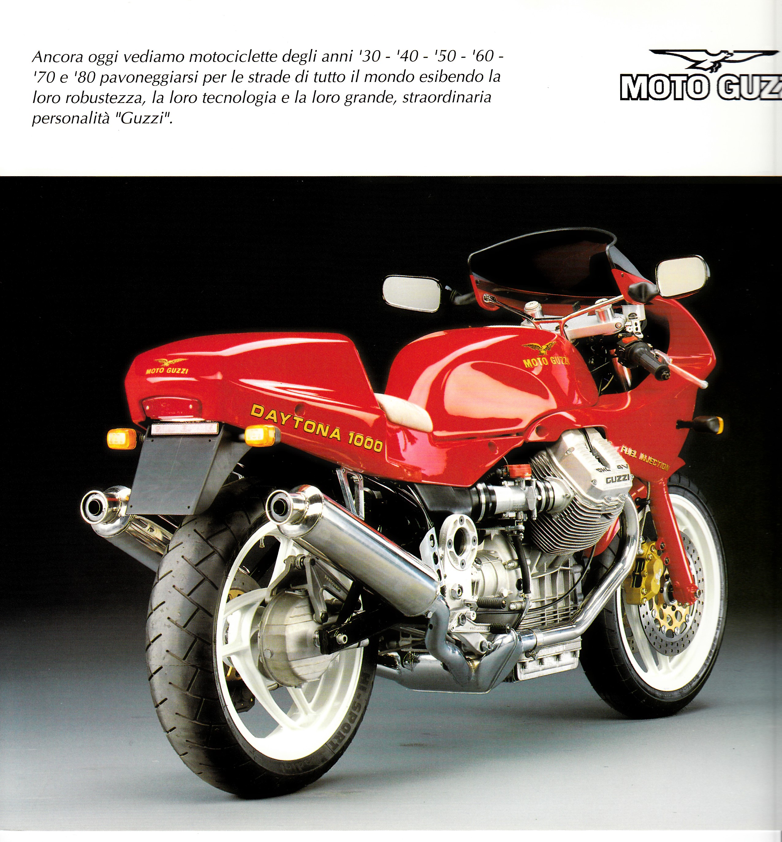 Brochure - Moto Guzzi Daytona 1000 (4 fold)