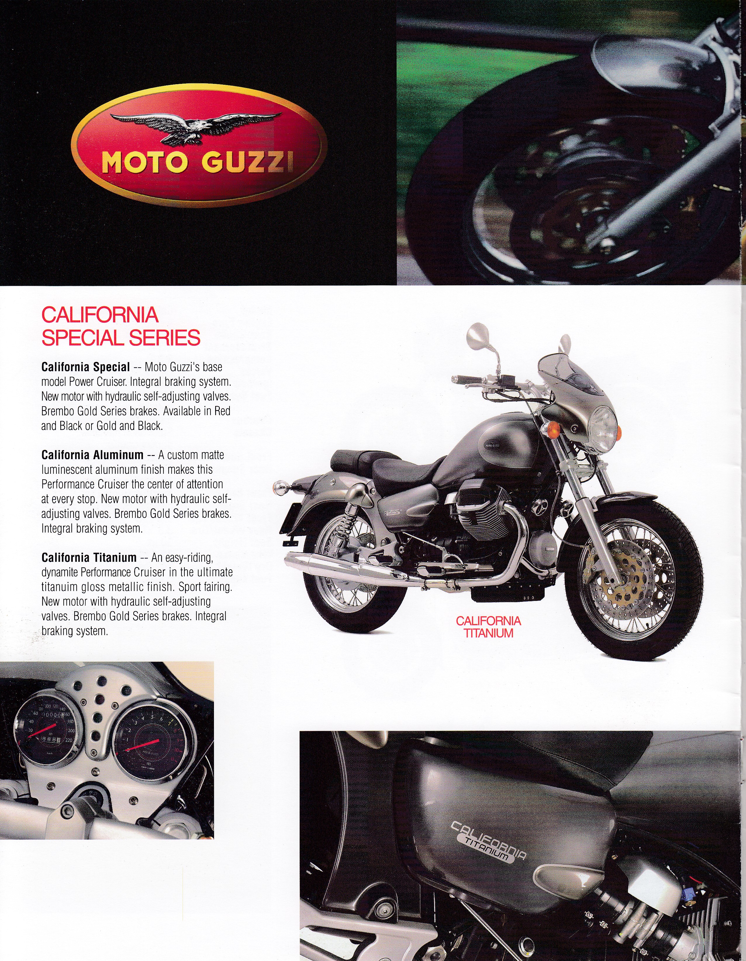 Moto Guzzi brochure: 2003