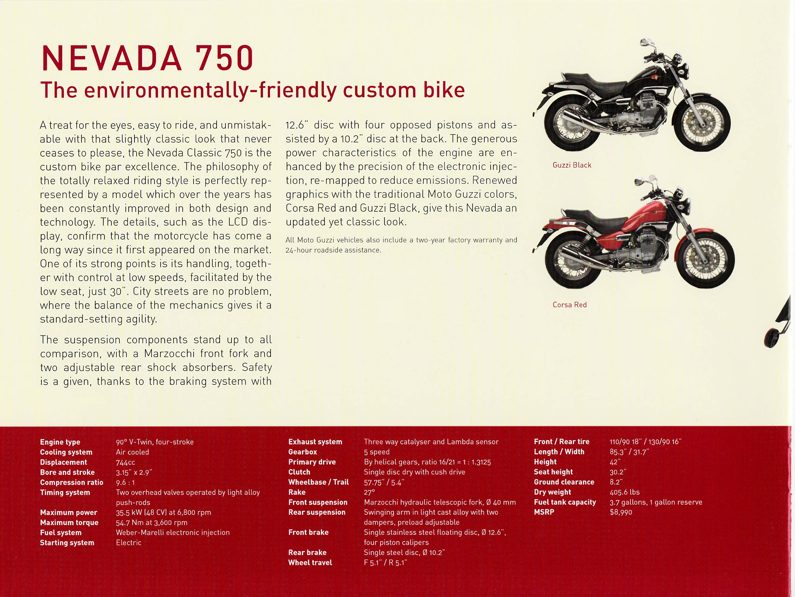 Brochure - Moto Guzzi Model Range 2007