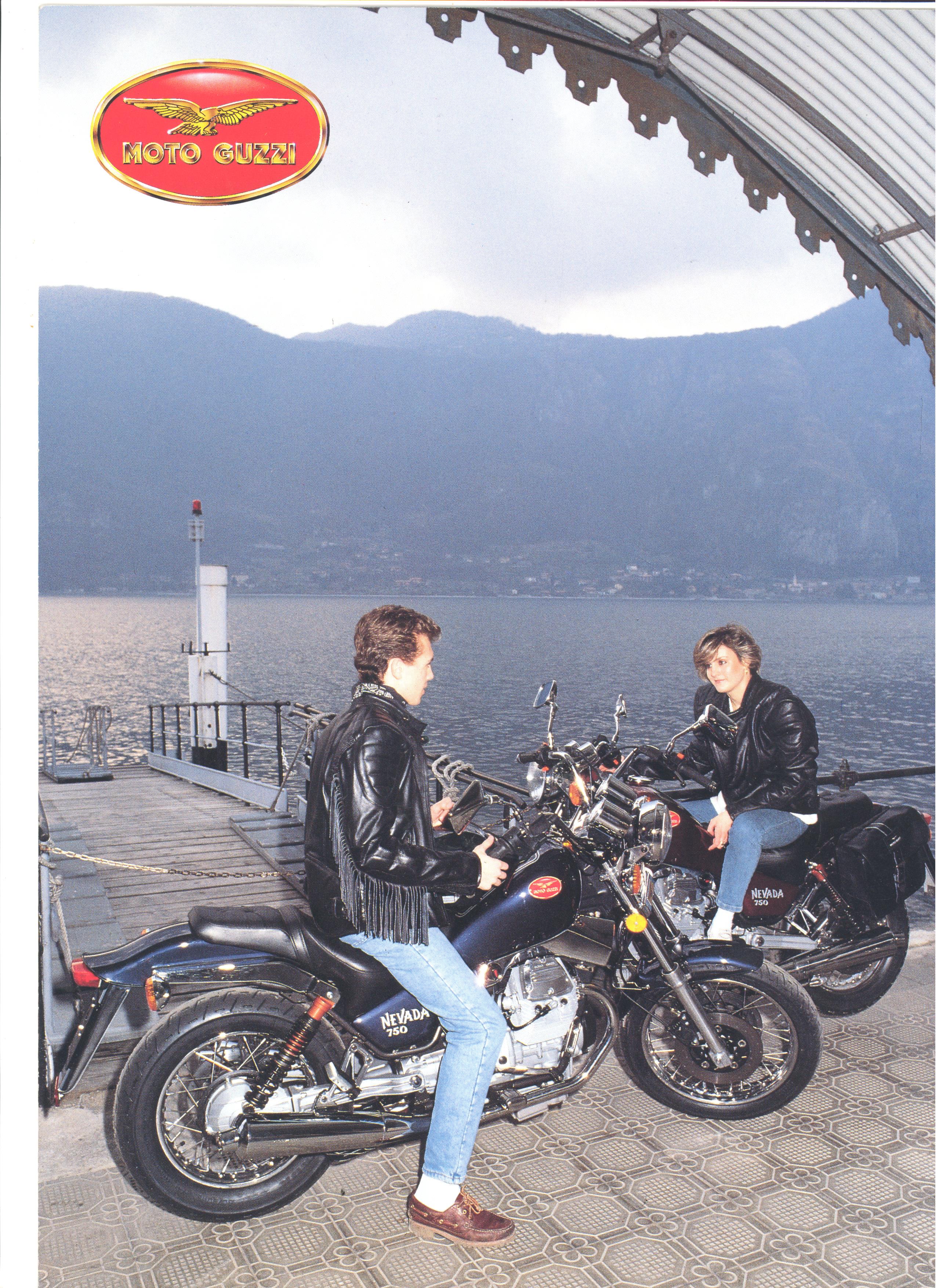 Moto Guzzi factory brochure: Nevada 350 - 750