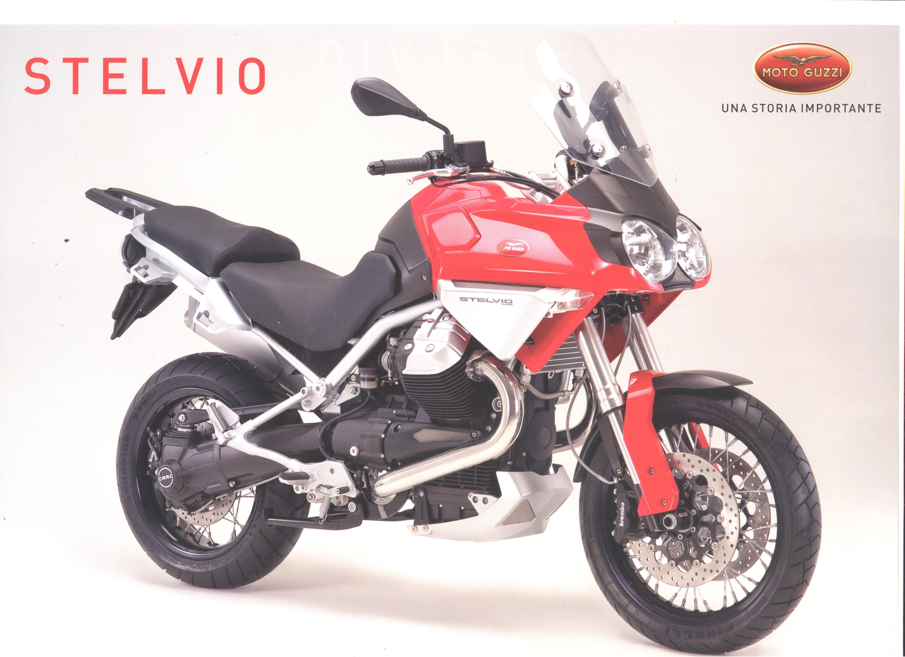 Moto Guzzi factory brochure: Stelvio