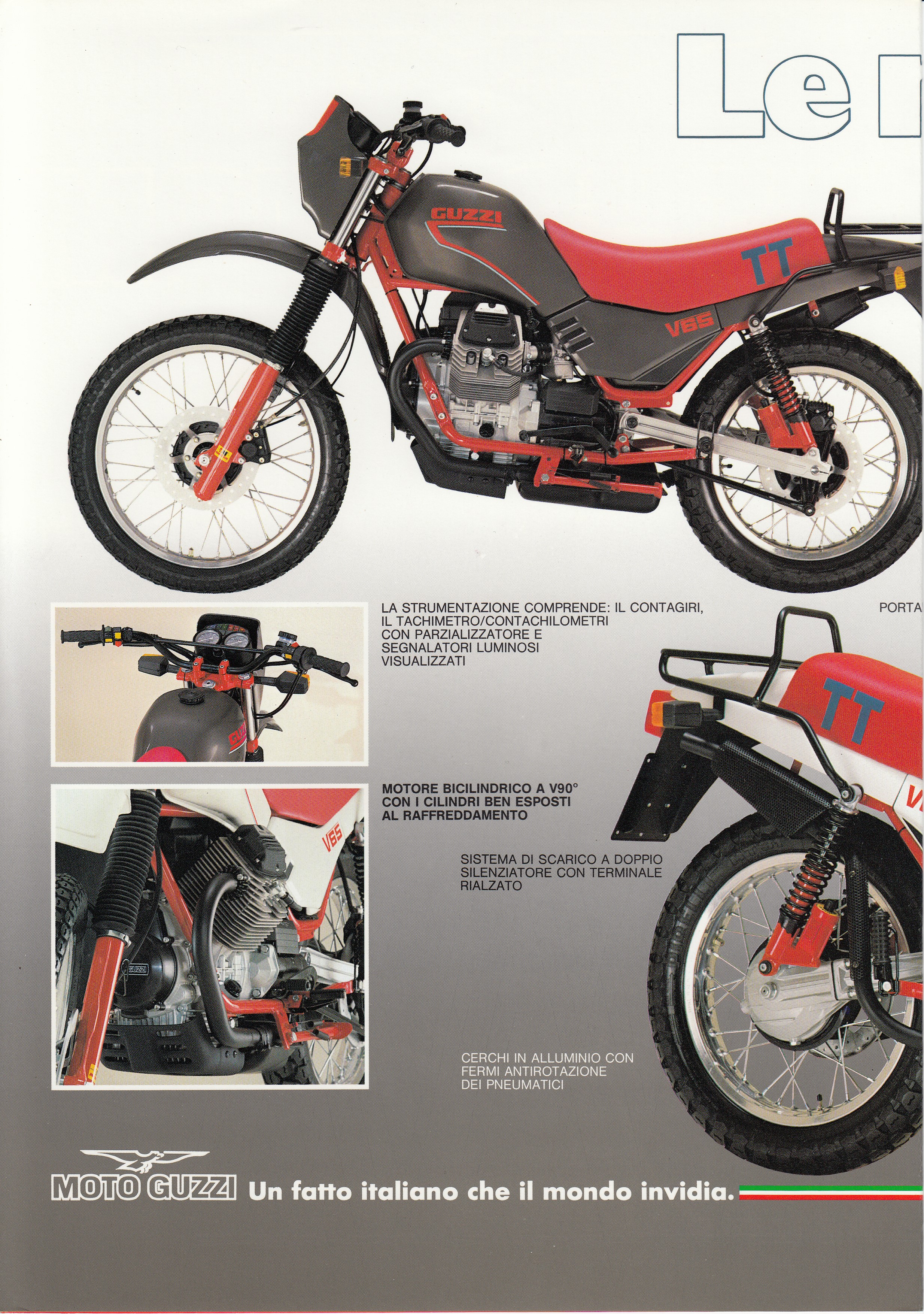 Brochure - Moto Guzzi V65TT (Italian)