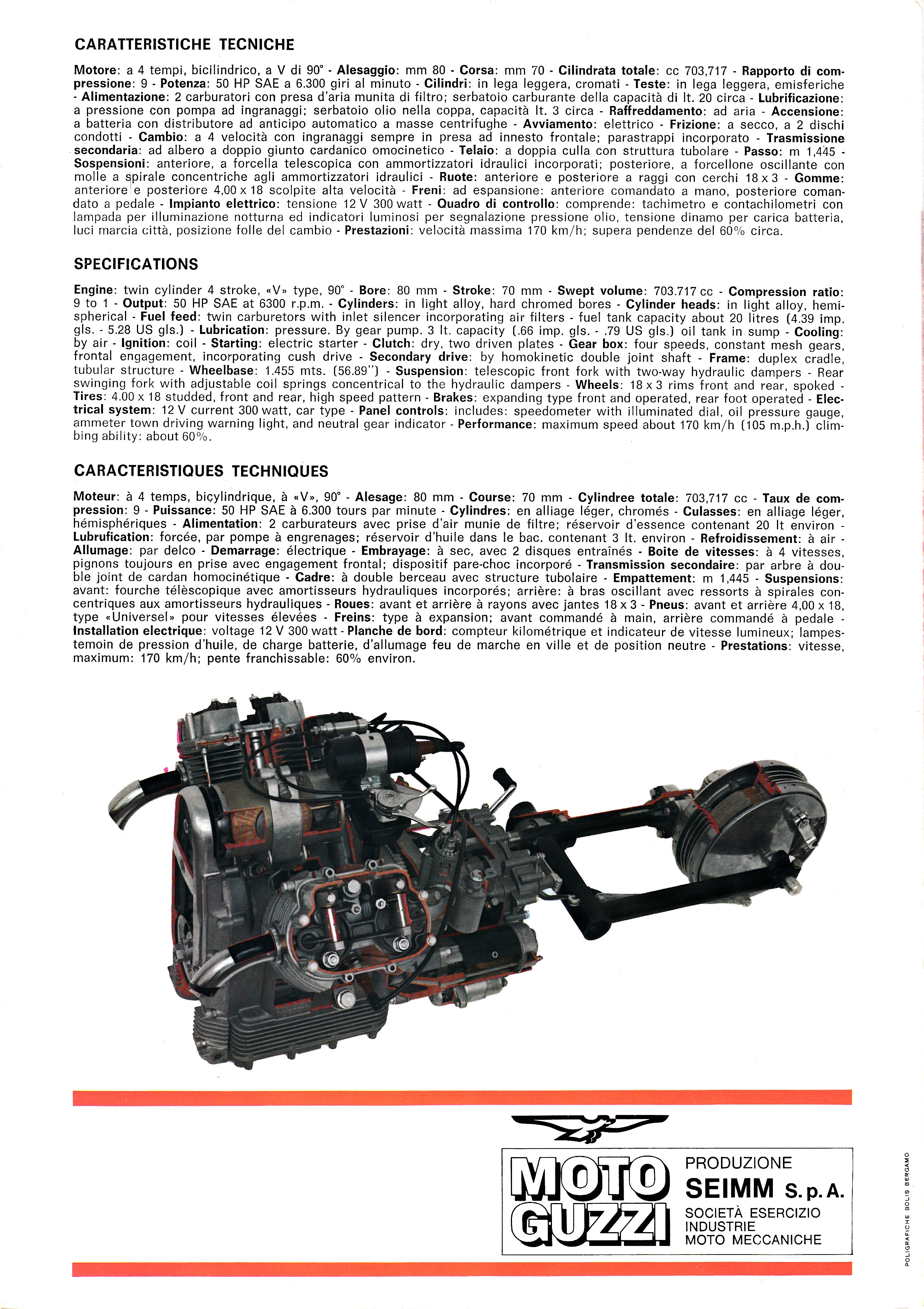 Brochure - Moto Guzzi V7 police