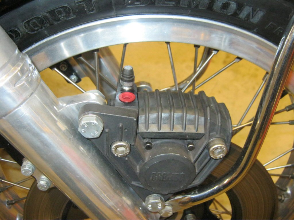 Disc brake caliper.