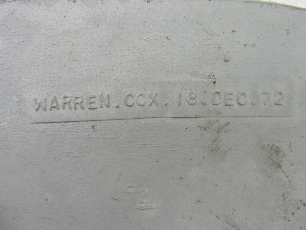 Custom footboards cast for Warren Cox for the Moto Guzzi V700, V7 Special, Ambassador, 850 GT, 850 GT California, Eldorado, 850 California Police.