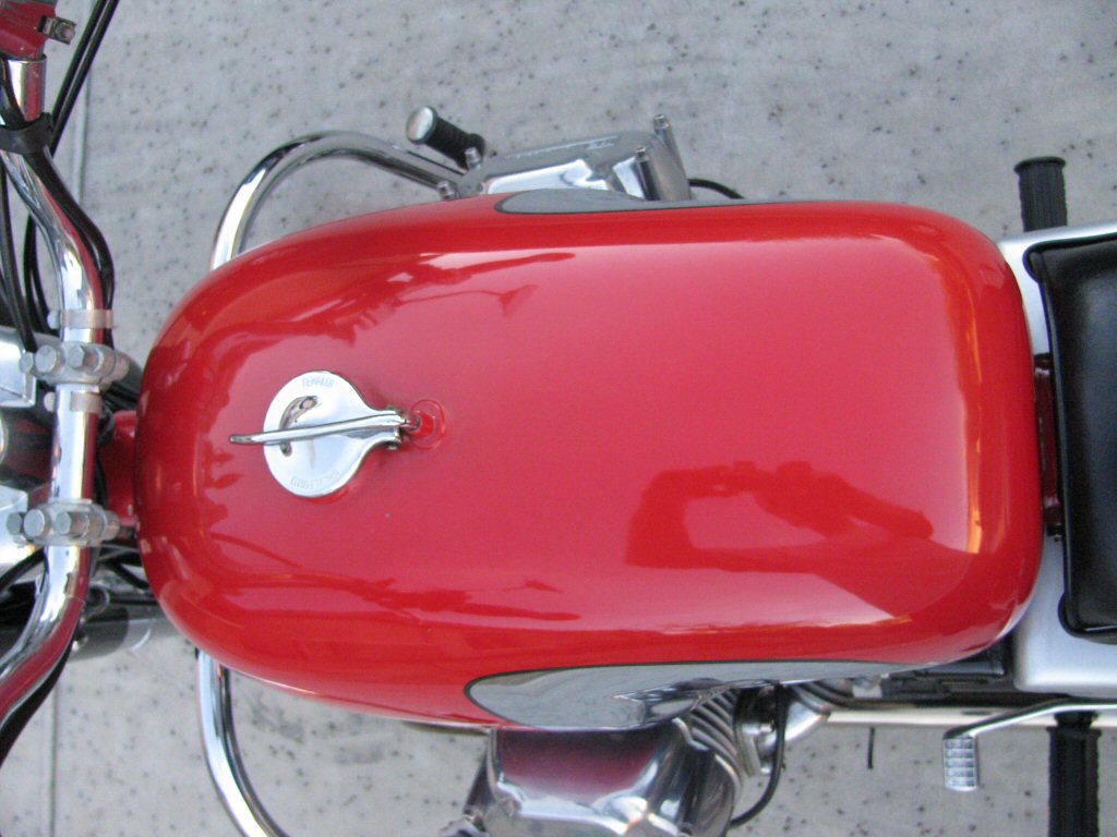 Robert Scharf's Moto Guzzi V700.