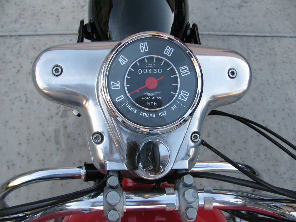 Robert Scharf's Moto Guzzi V700.