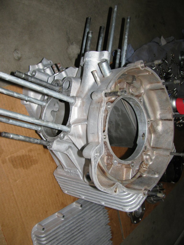 Engine case.