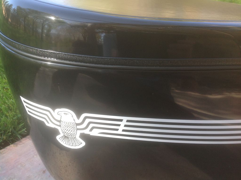 Weatherstrip/gaskets used on Dan Brown (DB) saddlebags.