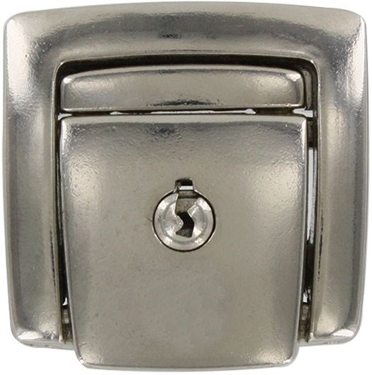 L-178 chrome latch with #2133 key for Dan Brown (DB) saddlebags