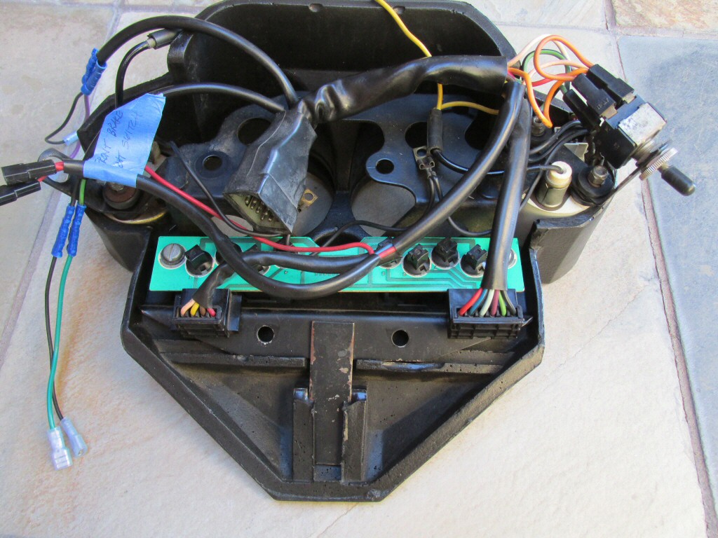 Dash wiring for a Moto Guzzi Le Mans CX 100 (MG# 14747255).