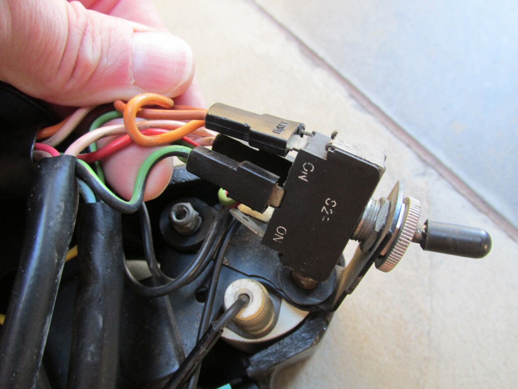 Dash wiring for a Moto Guzzi Le Mans CX 100 (MG# 14747255).