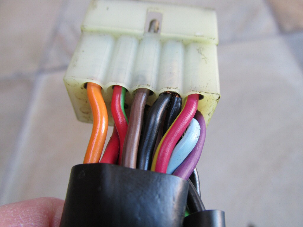 Dash wiring for a Moto Guzzi Le Mans CX 100 (MG# 14747255).