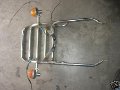 Luggage rack and back rest, Moto Guzzi photo archive of parts