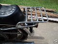 Luggage rack and back rest, Moto Guzzi photo archive of parts